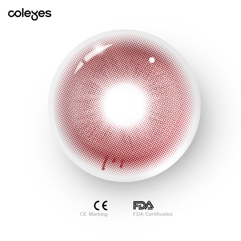 Coleyes Blood Tears Red Jahres-Farbkontaktlinsen - image 9