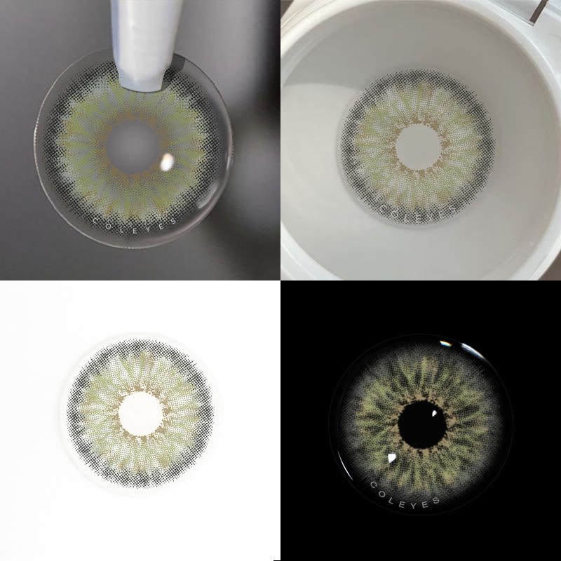 Coleyes Dawn Grey Green Plus Monats-Kontaktlinsen mit Sehstärke - image 3