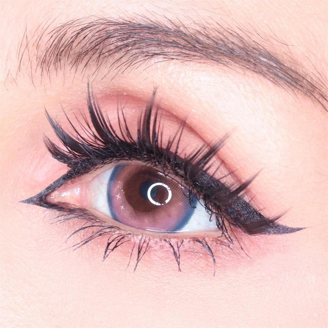 Coleyes Genshin Galaxy Pink Blau Farbige Jahreskontaktlinsen mit Sehstärke - image 5