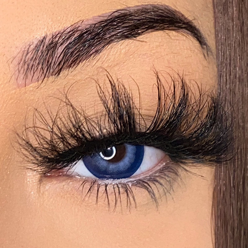 Coleyes Baby Doll Blaue farbige Jahreskontaktlinsen mit Sehstärke - image 4