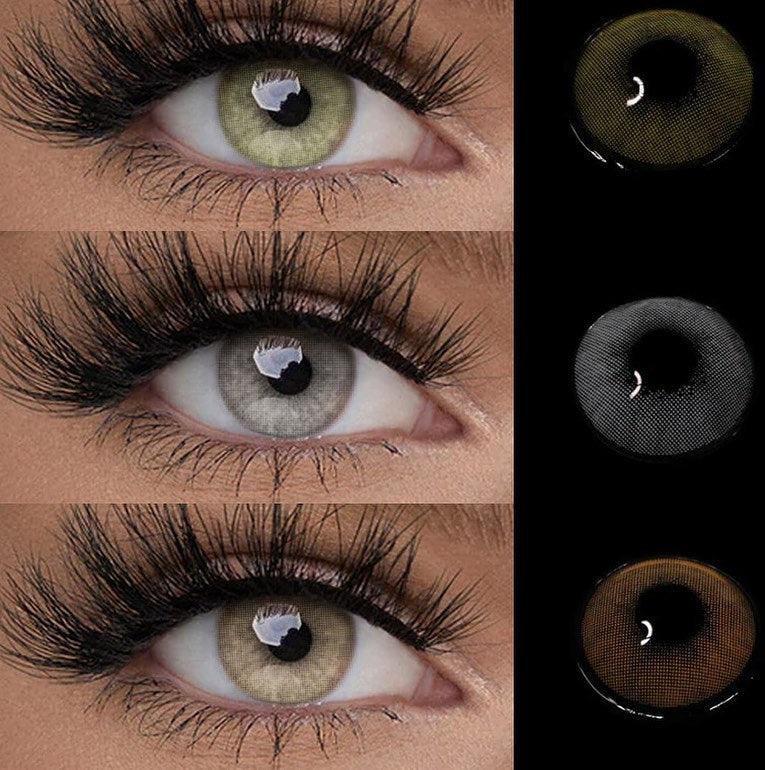 Coleyes Hid Mel farbige Jahreskontaktlinsen mit Sehstärke - image 4