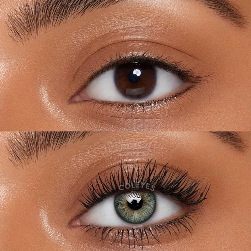 Coleyes Barbie Grüne farbige Jahreskontaktlinsen mit Sehstärke - image 4