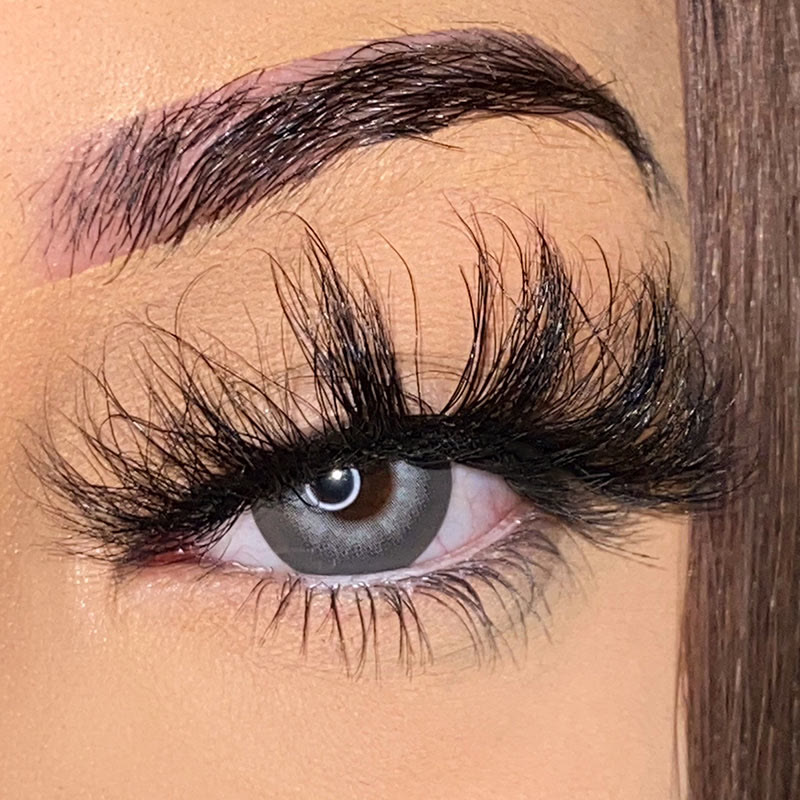 Coleyes Baby Doll Graue farbige Jahreskontaktlinsen mit Sehstärke - image 4