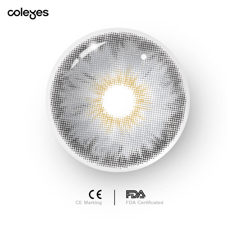 Coleyes – Monica – Graue, farbige Jahreskontaktlinsen für kleine Pupillen - image 10