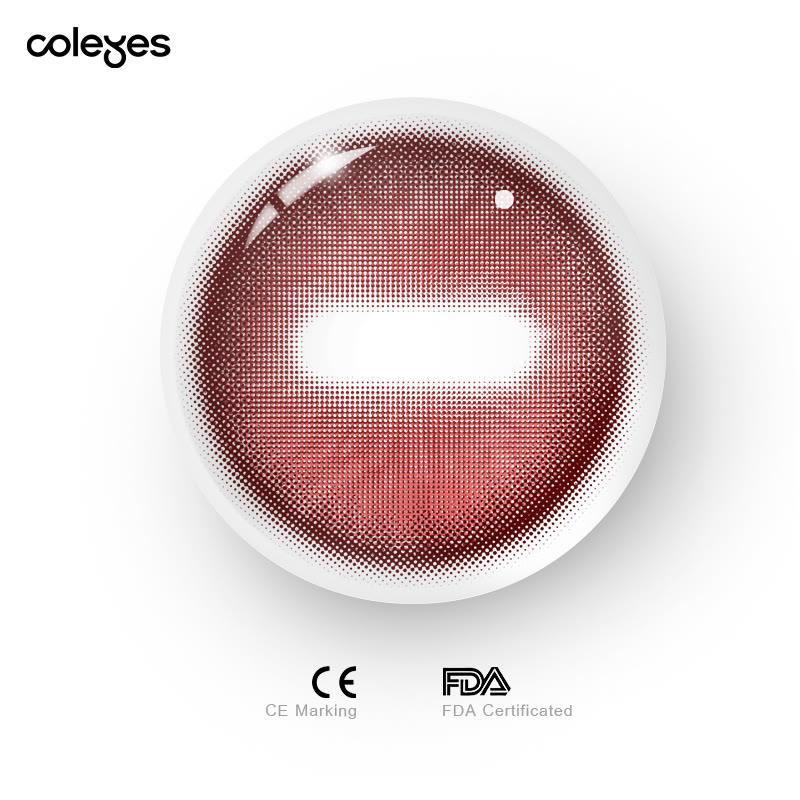 Coleyes Capra Red Cosplay-Kontaktlinsen | 1 Tag - 4 Stück - image 6