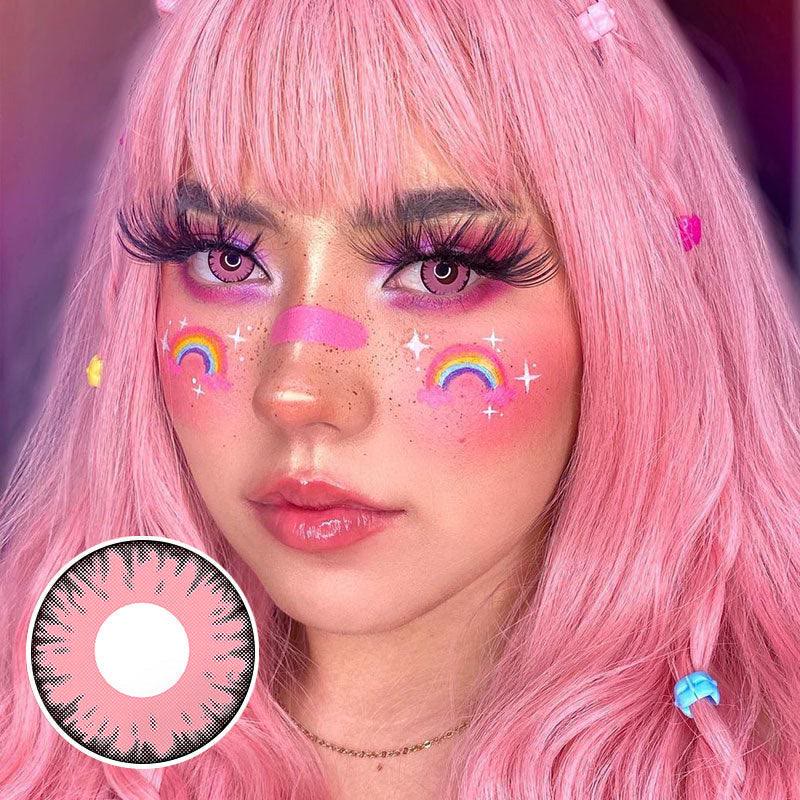 Coleyes Twilight Pink Jährliche farbige Cosplay-Kontaktlinsen - image 3