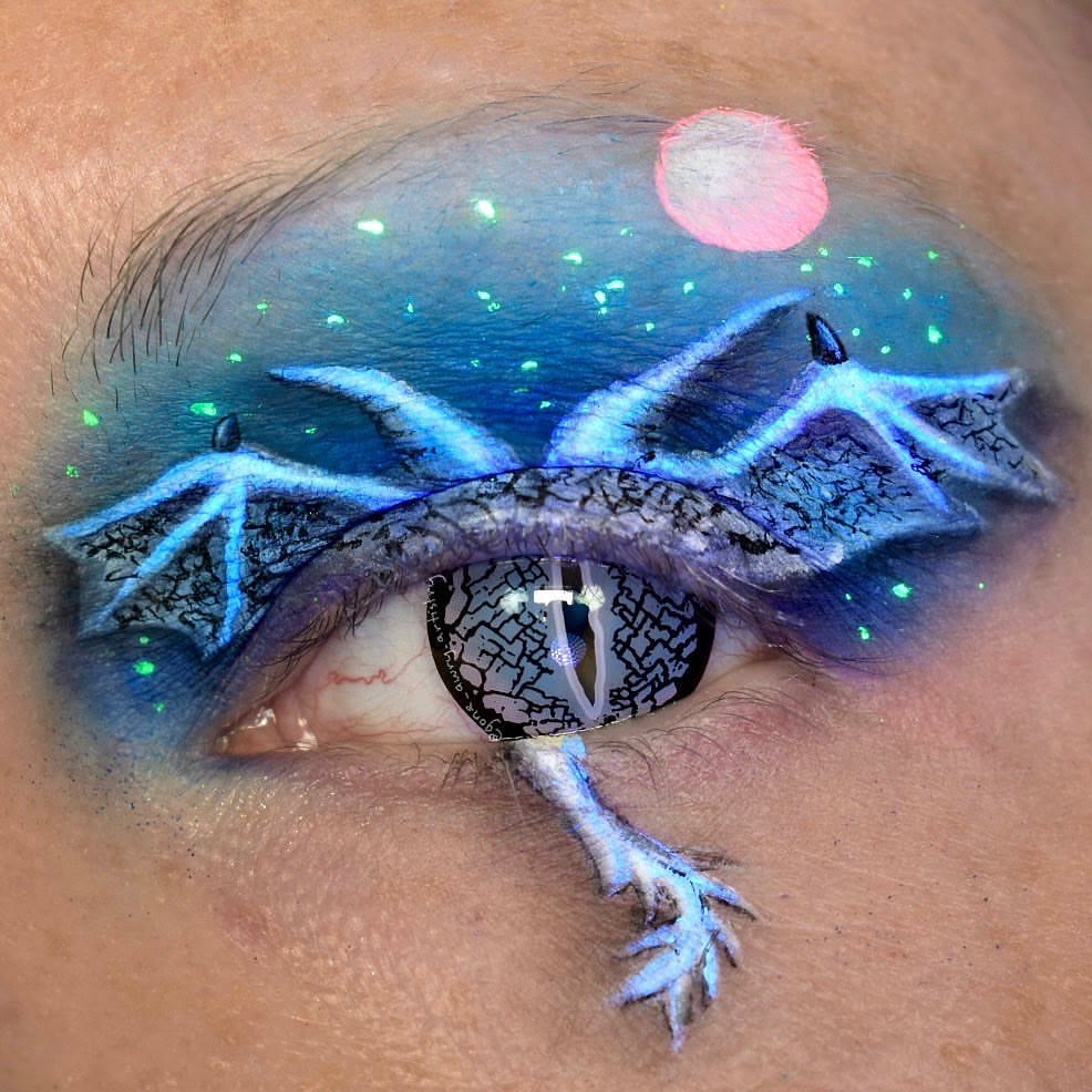 Coleyes Echsenauge Graue jährliche Cosplay-Farbkontaktlinsen - image 4