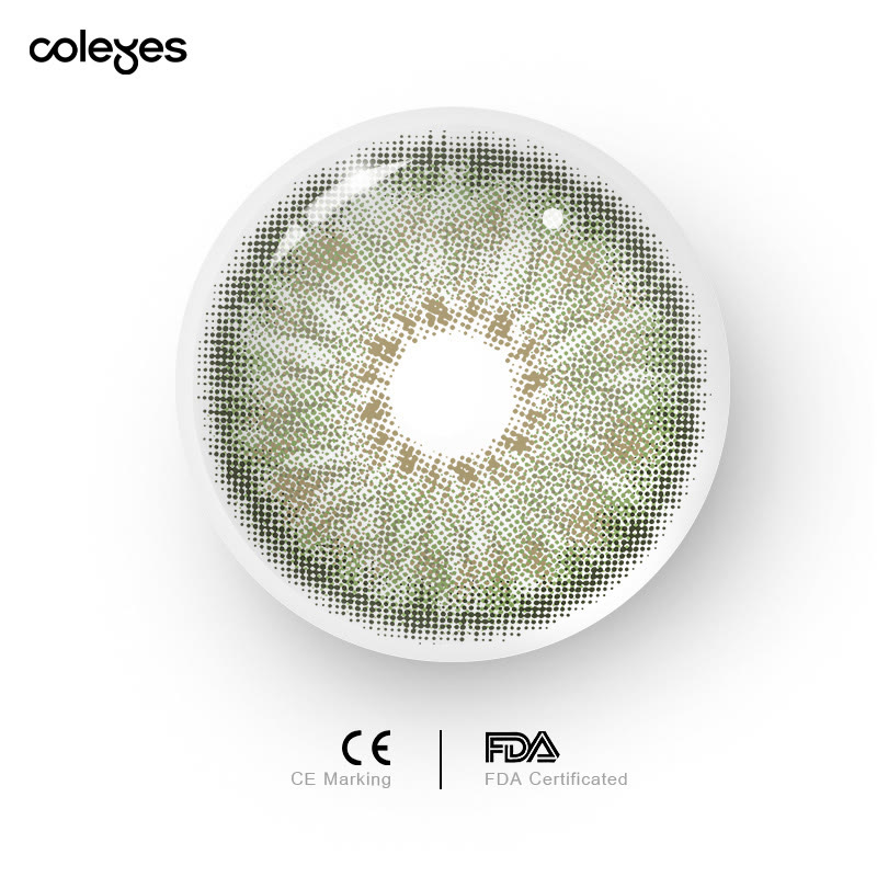 Coleyes Dawn Green Jahresfarbkontaktlinsen - image 11