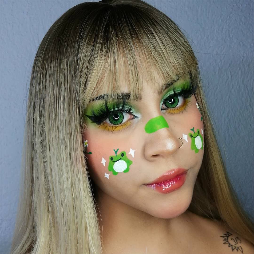 Coleyes Nonno Grüne, farbige Cosplay-Kontaktlinsen mit Sehstärke für das Jahr - image 8