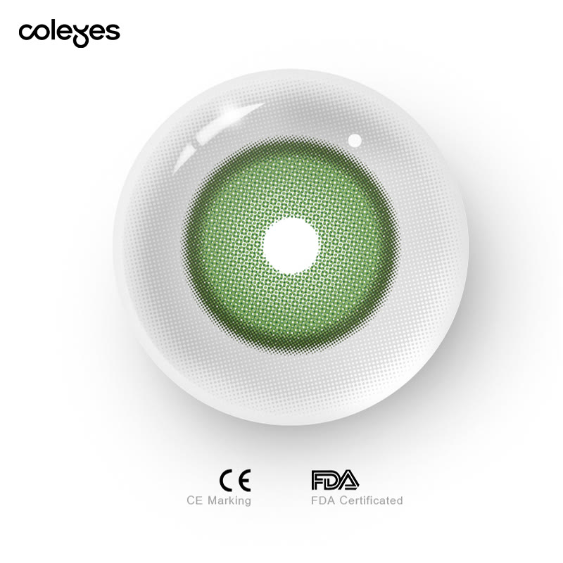 Coleyes Eclipse Green Jahres-Cosplay-Kontaktlinsen - image 5