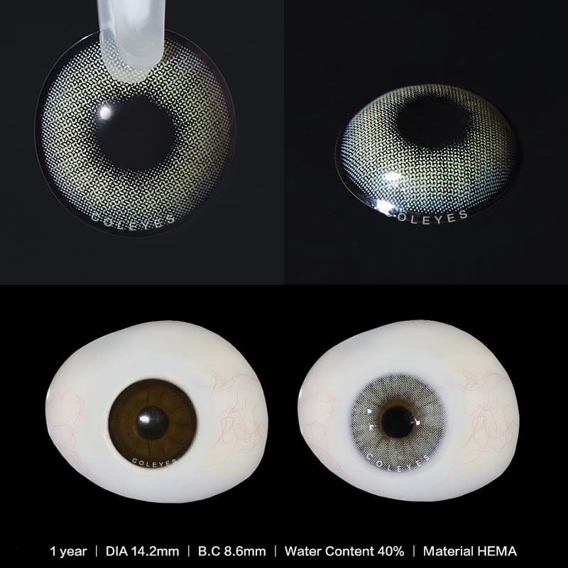 Coleyes Hid Quartzo farbige Jahreskontaktlinsen mit Sehstärke - image 4