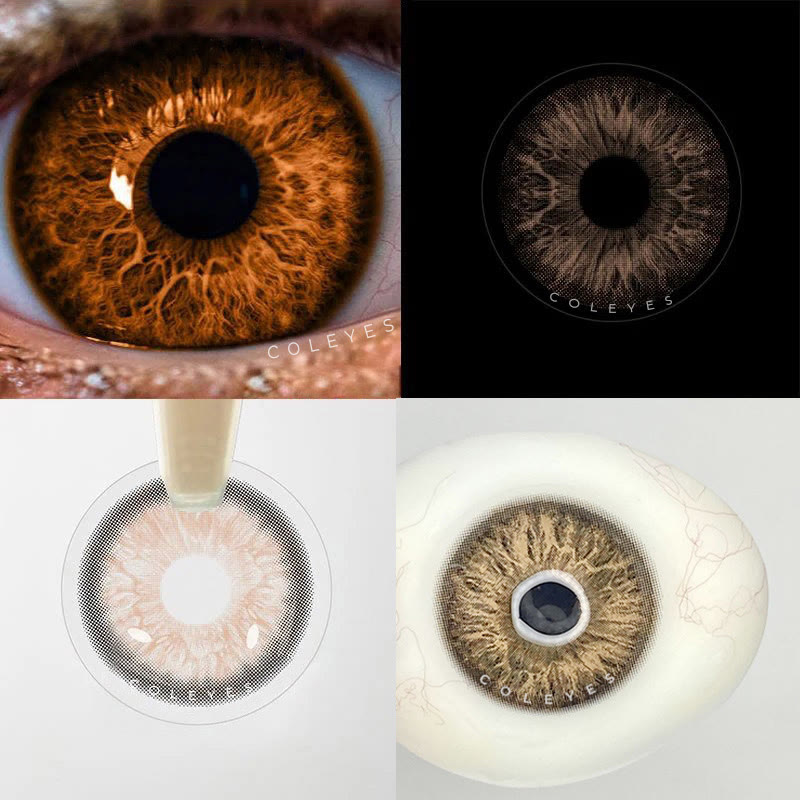 Coleyes K-Eyes Braune farbige Jahreskontaktlinsen - image 4