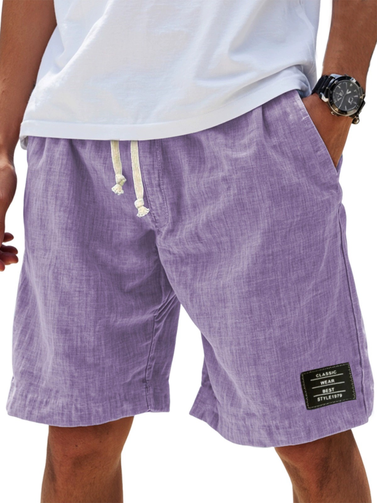 🌟 Men's Linen-Cotton Casual Shorts