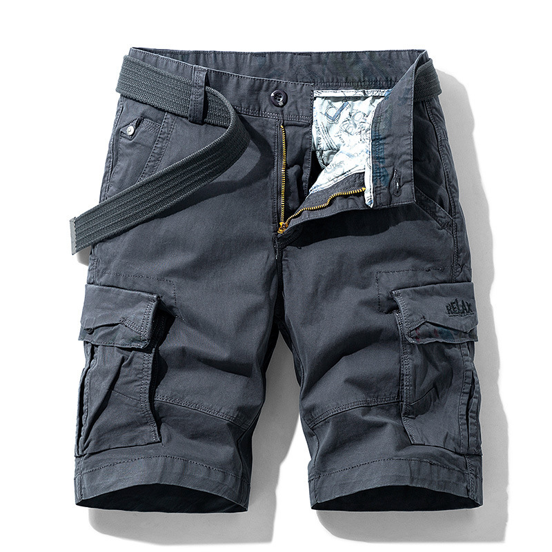 🩳 Relaxed Fit Utility Cargo Shorts for Men