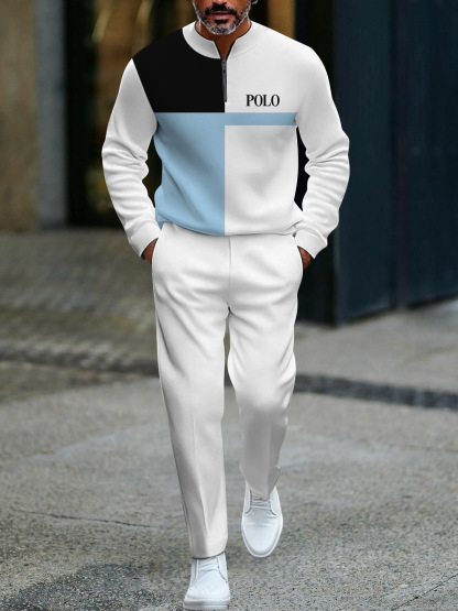 🧢 Men’s Zip Pullover Tracksuit – New Arrival