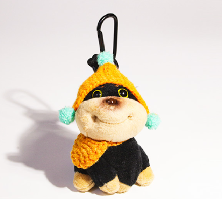 Cute Plush Bee Puppy Bag Pendant