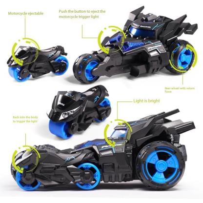 🚗 3-in-1 Pull-Back Racing Car Toy for Kids 🚀