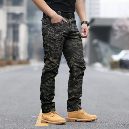 Camouflage Tactical Cargo Pants | Wear Resistant Multi-Pocket Outdoor Trousers