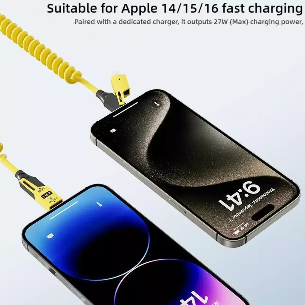 🔥New Year Promotion 50% OFF🔥4 in 1 Spring Fast Charging Cable