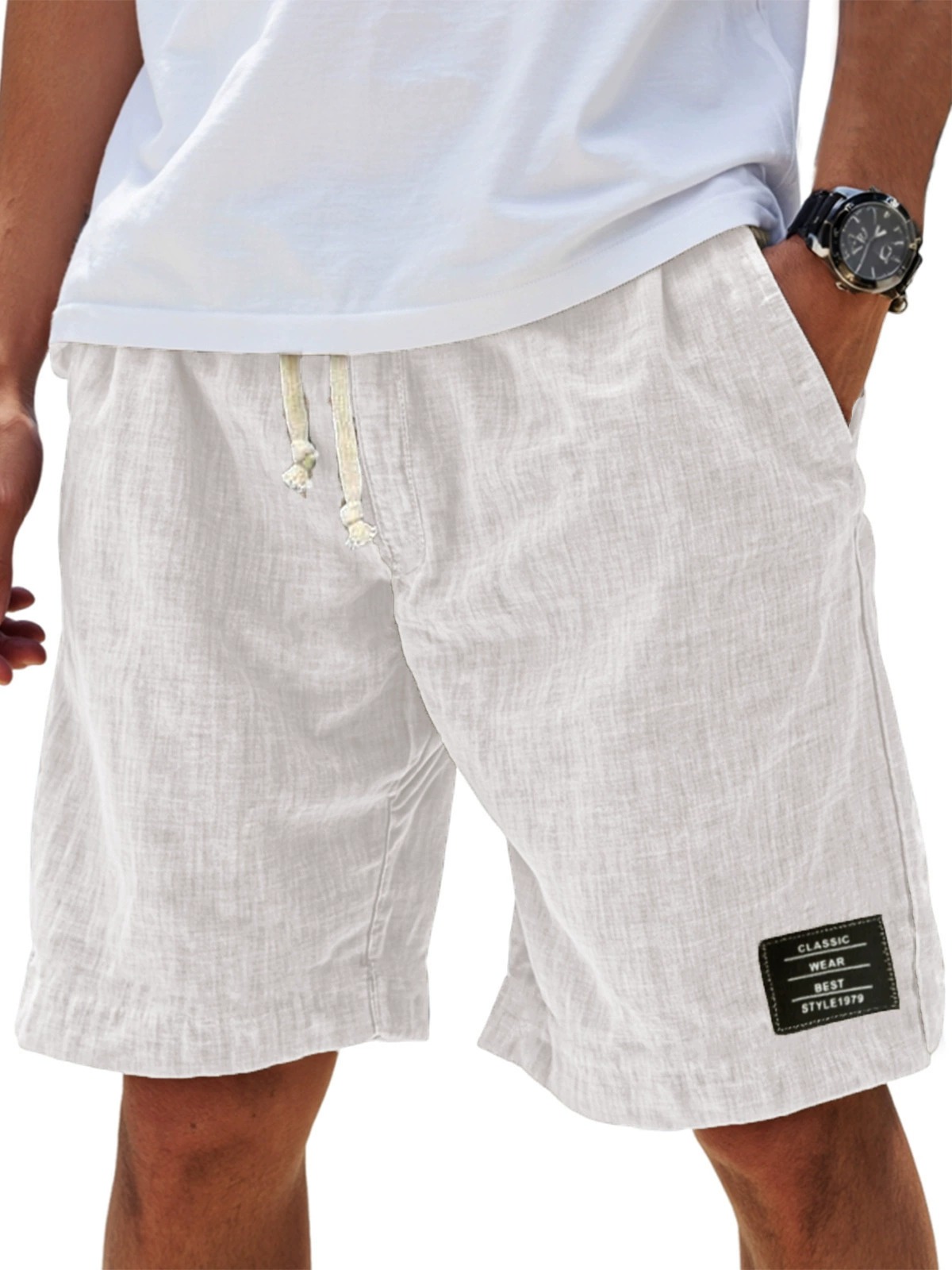 🌟 Men's Linen-Cotton Casual Shorts