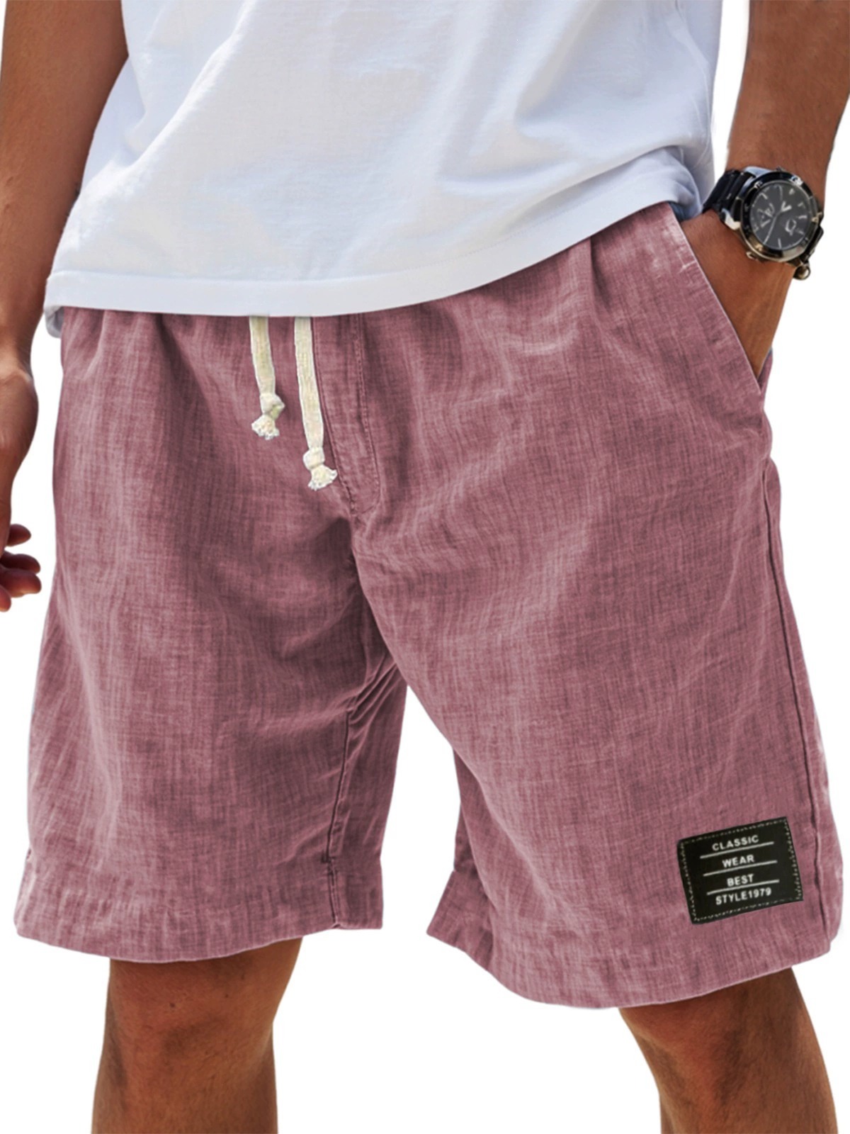 🌟 Men's Linen-Cotton Casual Shorts