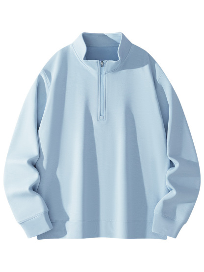 🔥 Men’s Wrinkle-Free Half-Zip Sweatshirt — Soft, Sleek & Sophisticated 🔥