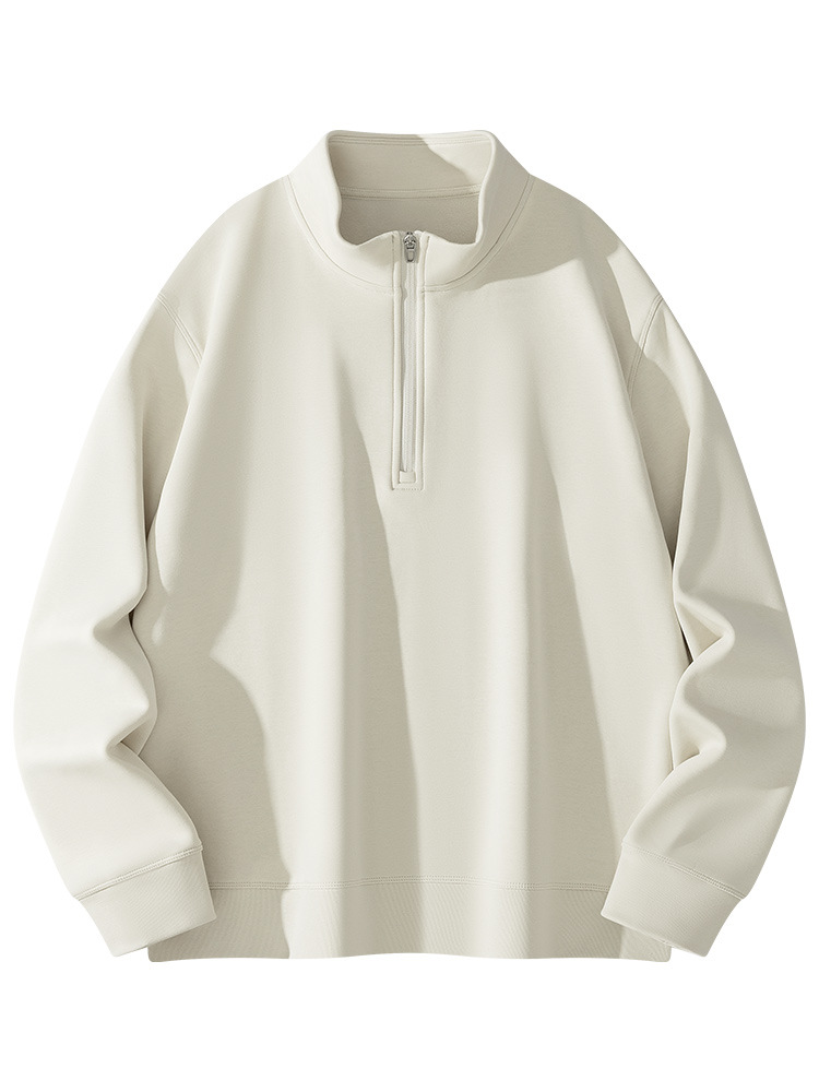 🔥 Men’s Wrinkle-Free Half-Zip Sweatshirt — Soft, Sleek & Sophisticated 🔥