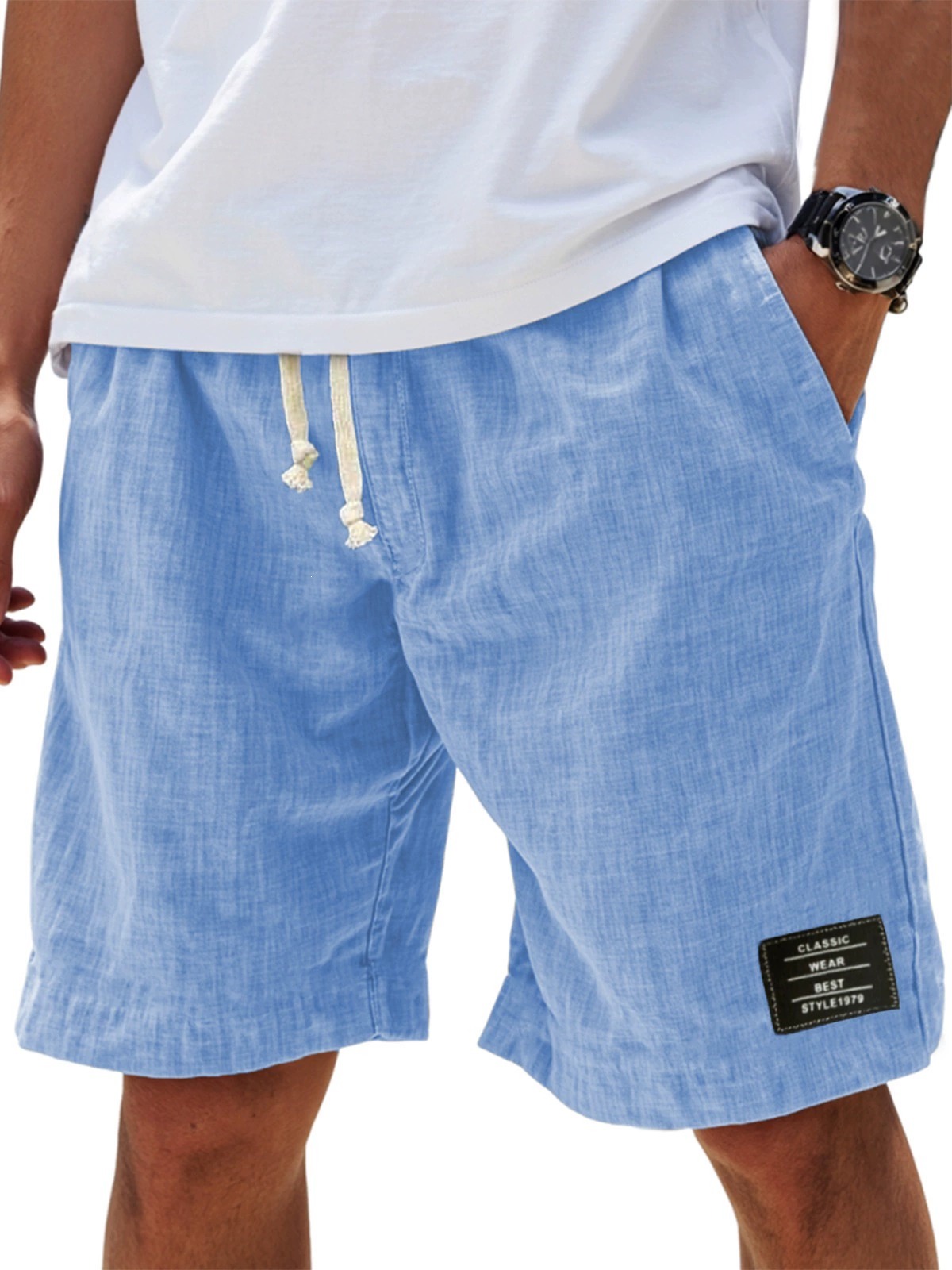 🌟 Men's Linen-Cotton Casual Shorts