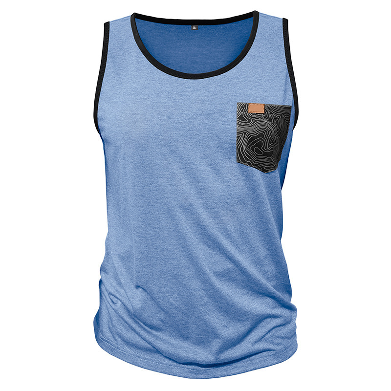 Men's Sleeveless Graphic Workout Tank Top