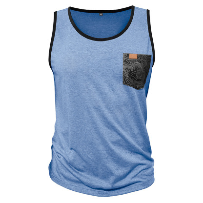 Men's Sleeveless Graphic Workout Tank Top