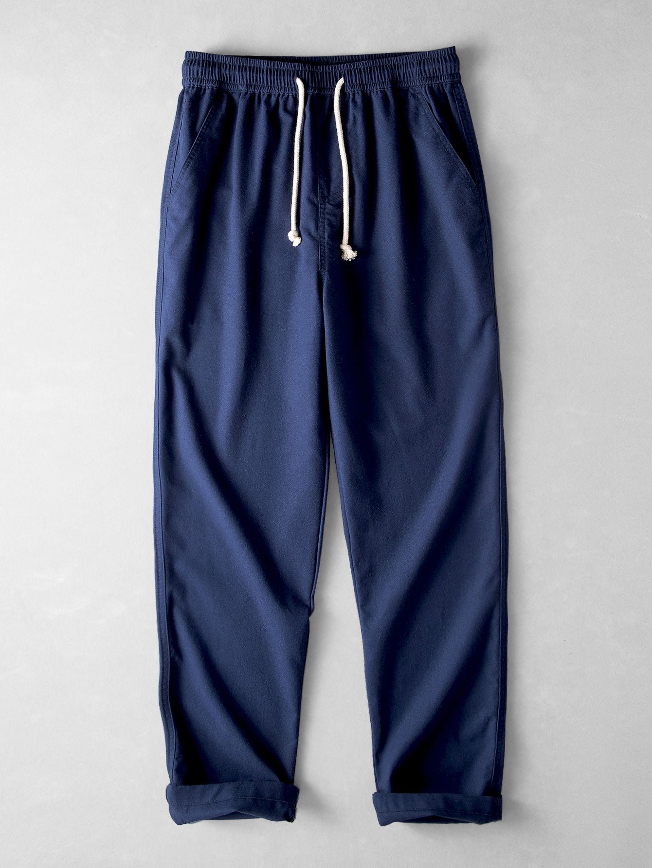 Straight Leg Linen Pants