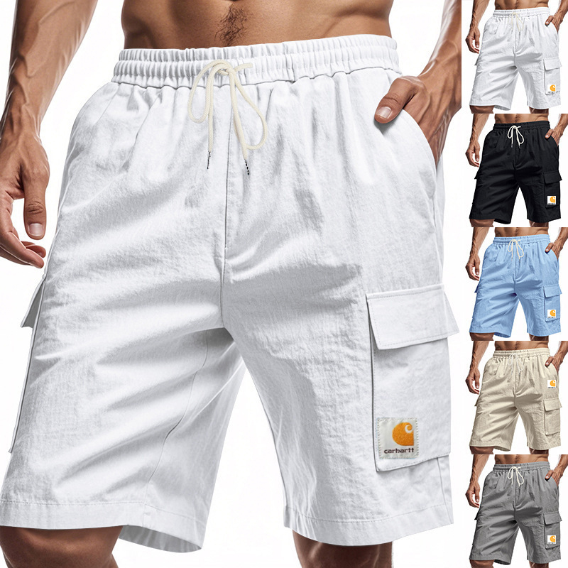 Men's Casual Workwear Shorts New Breathable Beach Pants Fashionable Pants