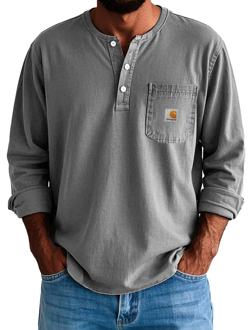 Men's long sleeve tops