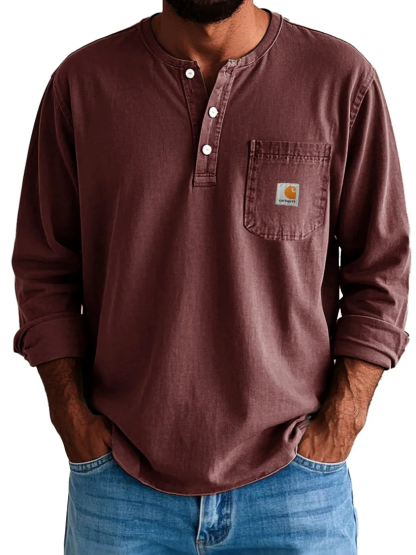 Men's long sleeve tops
