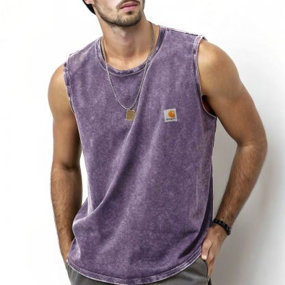Men's Fashion Water Cotton Wear-resistant Summer Sleeveless Tank