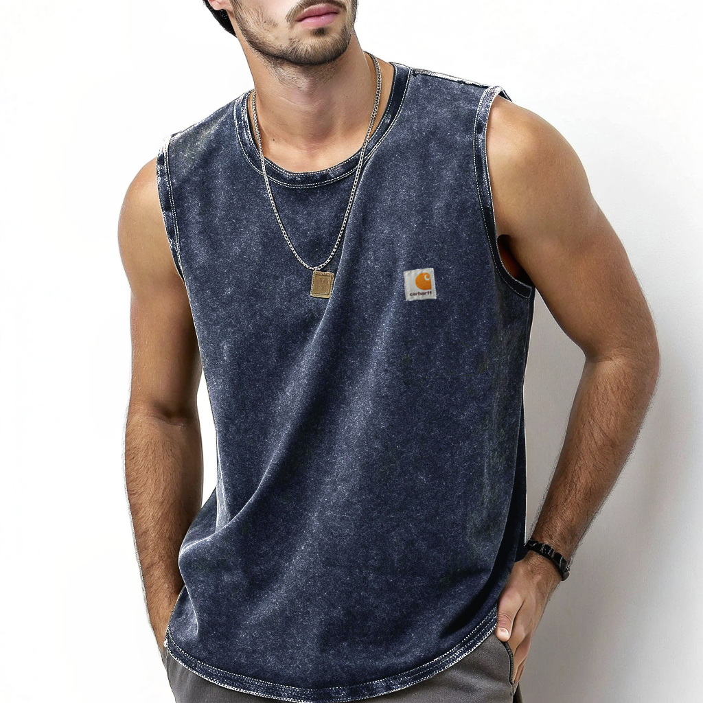 Men's Fashion Water Cotton Wear-resistant Summer Sleeveless Tank