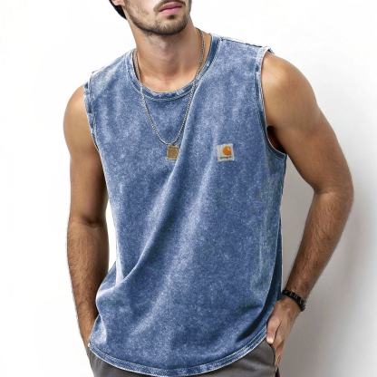 Men's Fashion Water Cotton Wear-resistant Summer Sleeveless Tank