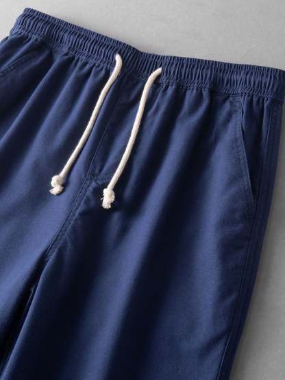 Straight Leg Linen Pants