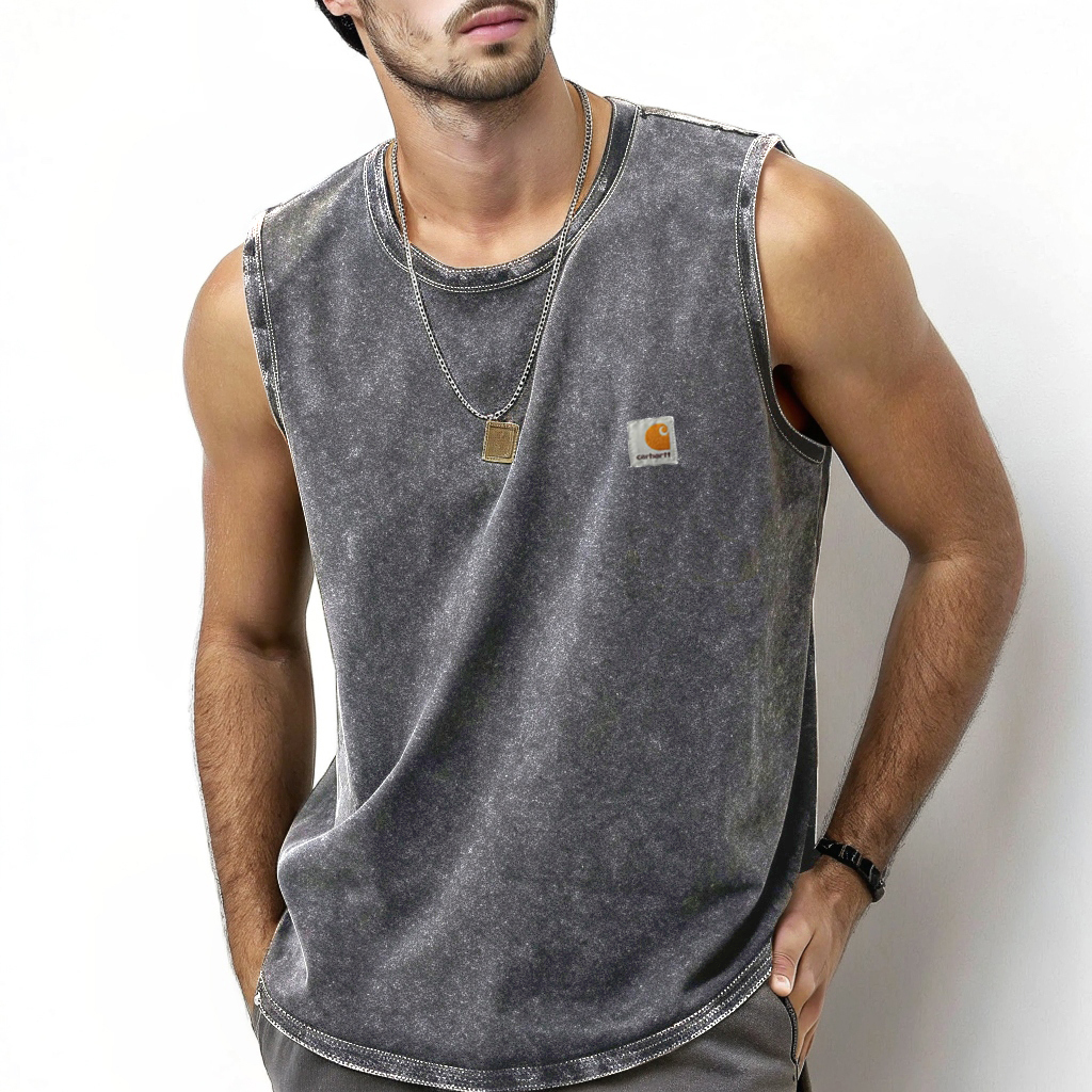 Men's Fashion Water Cotton Wear-resistant Summer Sleeveless Tank