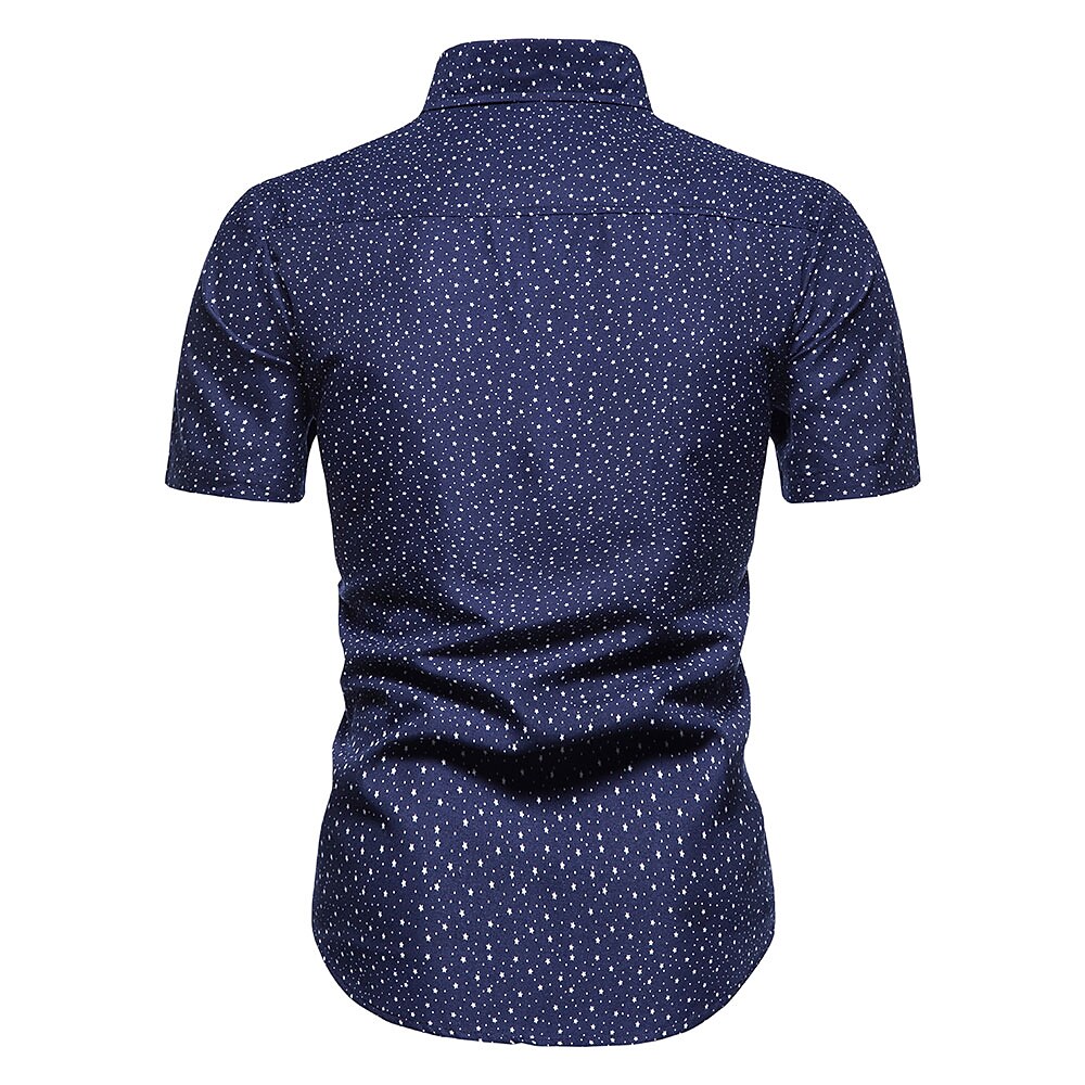 Men's Shirt Graphic Classic Collar Casual Daily Short Sleeve Tops