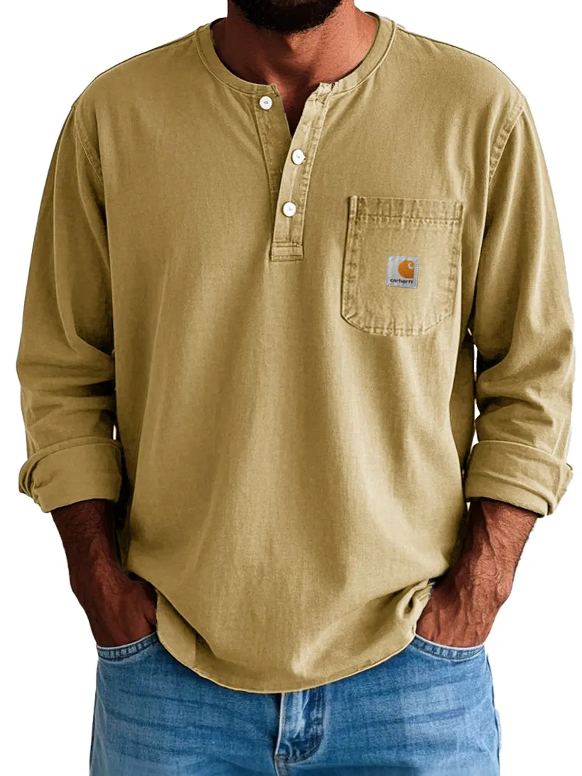 Men's long sleeve tops