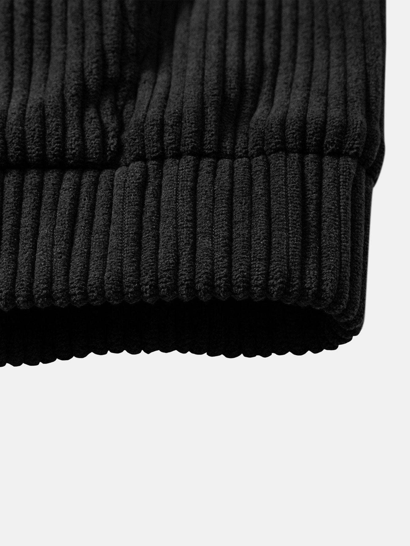 Corduroy Zip-Up Hoodie & Corduroy Jogger Pants