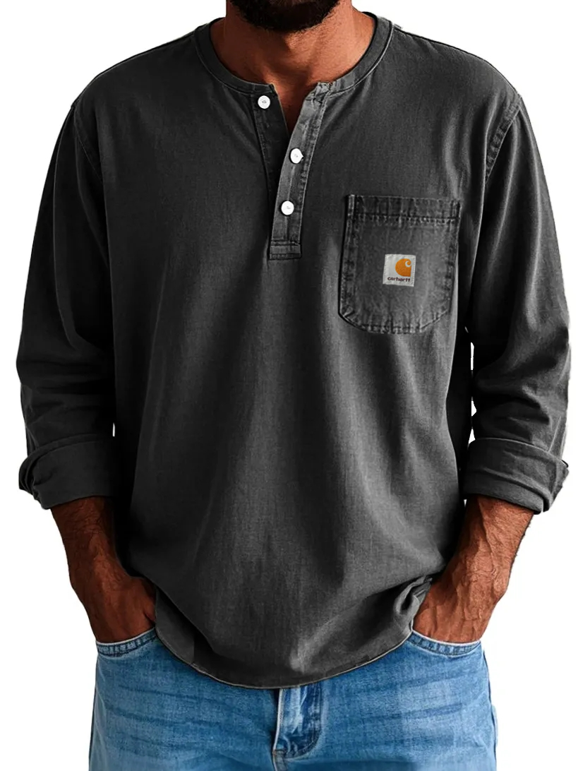 Men's long sleeve tops