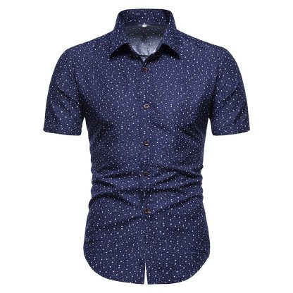 Men's Shirt Graphic Classic Collar Casual Daily Short Sleeve Tops