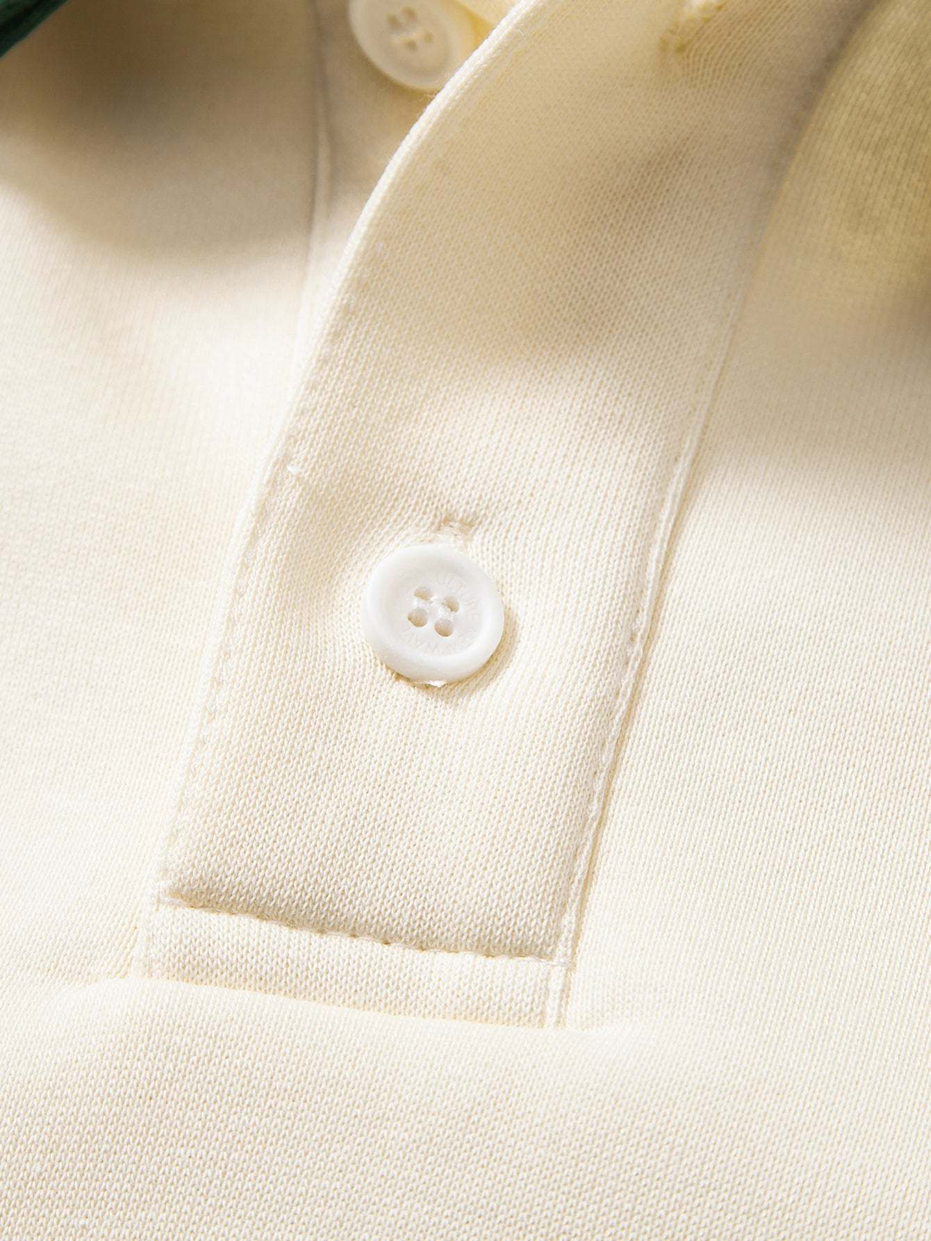 Relax Fit Contrast Polo Sweatshirt & Straight Leg Pleated Pintuck Sweatpants