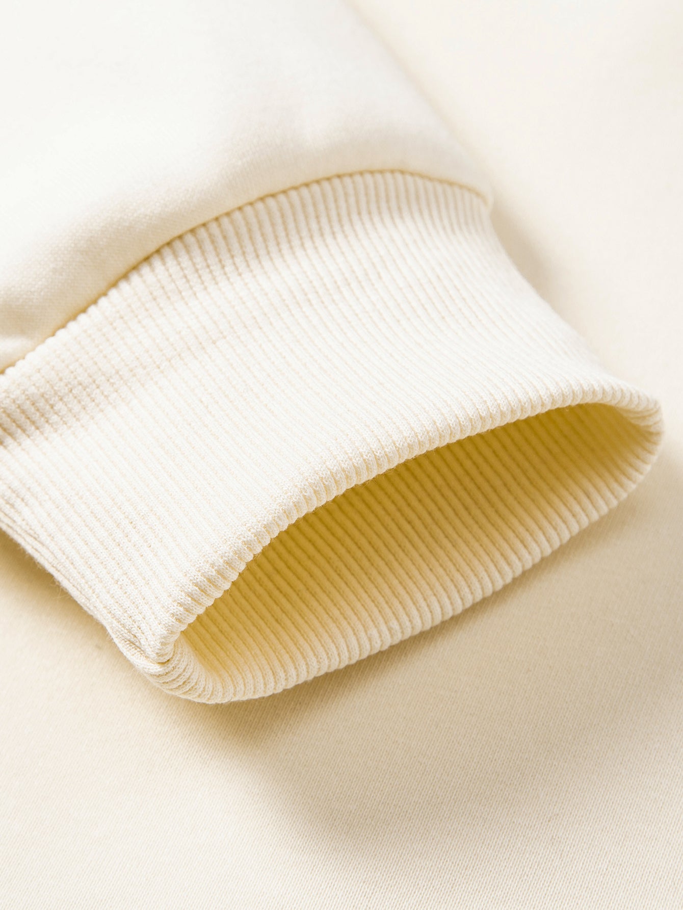 Relax Fit Contrast Polo Sweatshirt & Straight Leg Pleated Pintuck Sweatpants