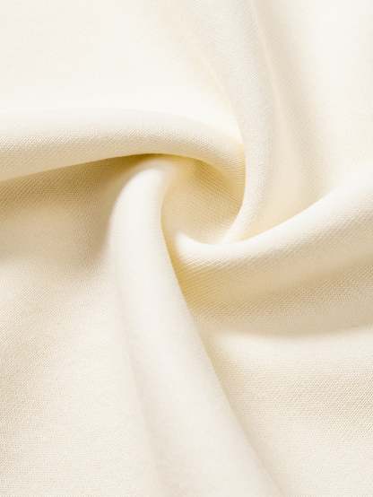 Relax Fit Contrast Polo Sweatshirt & Straight Leg Pleated Pintuck Sweatpants