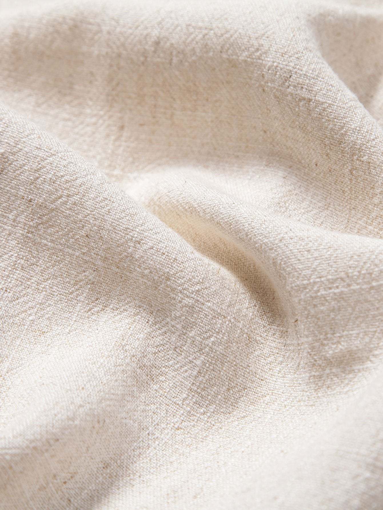 Short Sleeve V Neck Linen Rayon Blend Shirt