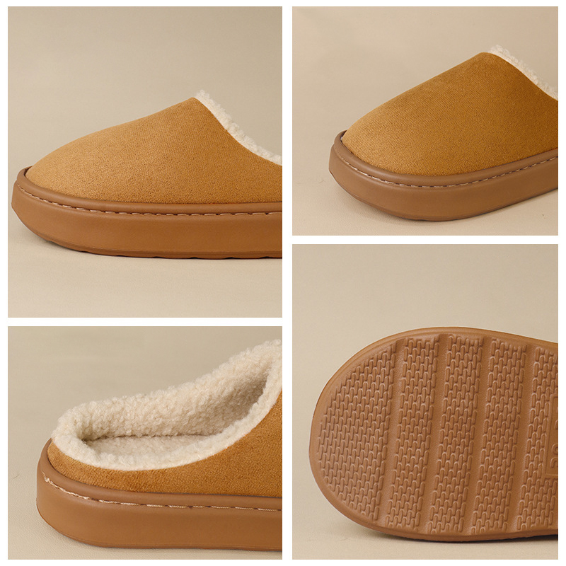 Non-slip Plush Warm Versatile Slippers  ( BUY 2 FREE SHIPPING )