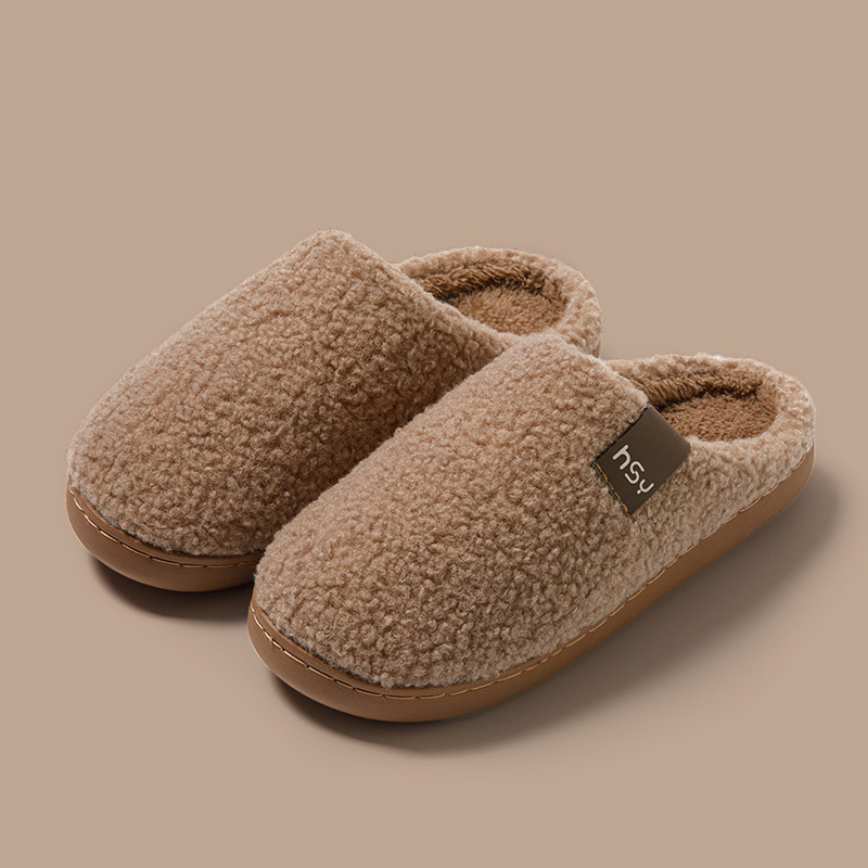 Women's Fuzzy Slip-on Slippers Warm Cozy Soft Lightweight Memory Foam Indoor House Shoes  ( BUY 2 FREE SHIPPING )